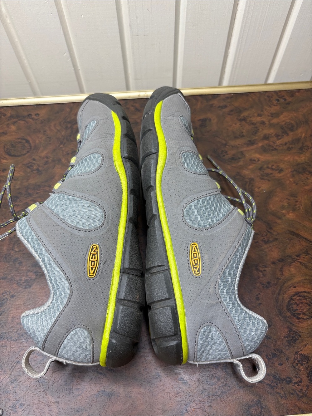 Keen Haven CNX Trail Sneaker Hiking Shoe Gray Green 1008712 Womens 10 - Picture 5 of 8